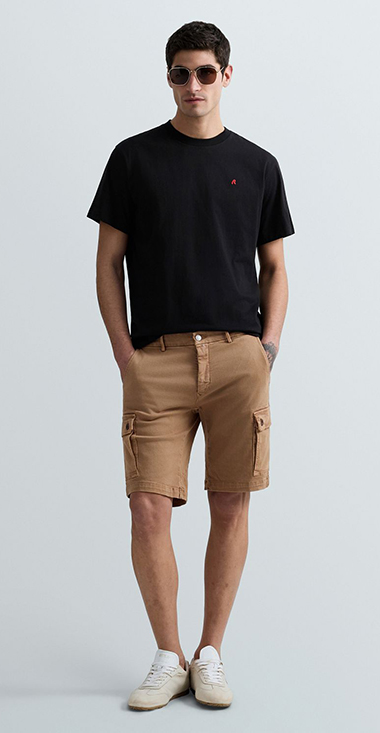 ベーシックジャージーRロゴ Tシャツ 詳細画像